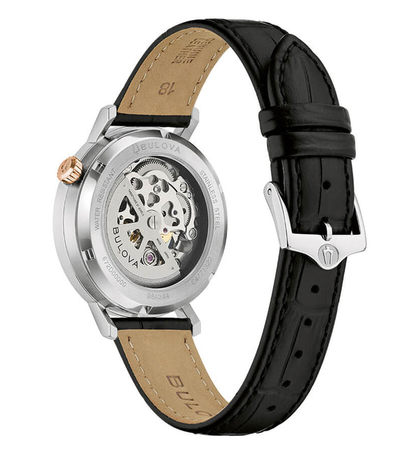 Orologio Bulova Uomo Automatico Aerojet Skeletric Automatic 38 mm Ref. 98A344