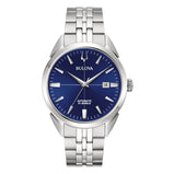 Orologio Bulova Uomo Sutton Classic Automatic Blu Ref. 96B425