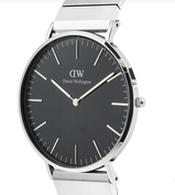 Orologio Daniel Wellington Classic Piano Onyx Silver Ref. DW00100774