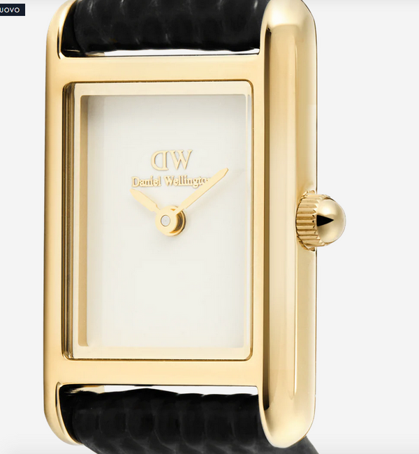 Orologio Daniel Wellington Bound Mini Black Lizard Gold Ref. DW00100903