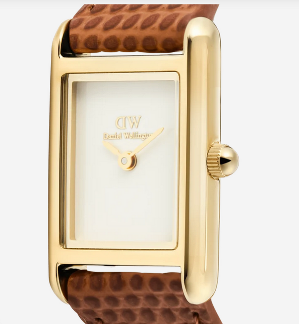 Orologio Daniel Wellington Bound Mini Black Lizard Brown Ref. DW00100905