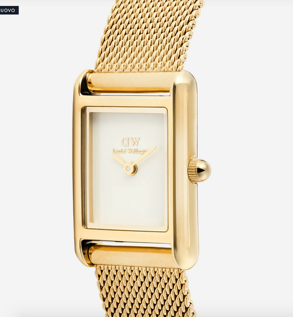 Orologio Daniel Wellington Bound Mini Evergold Bianco Bicolore Ref. DW00100928