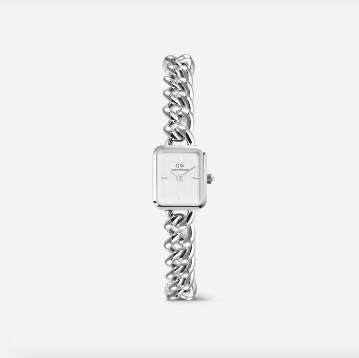 Orologio Daniel Wellington Jolie Chain Silver Bianco Ref. DW00100834