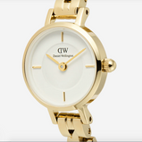 Orologio Daniel Wellington Petite Mini Arch 3-link White Gold Bianco Ref. DW00100855