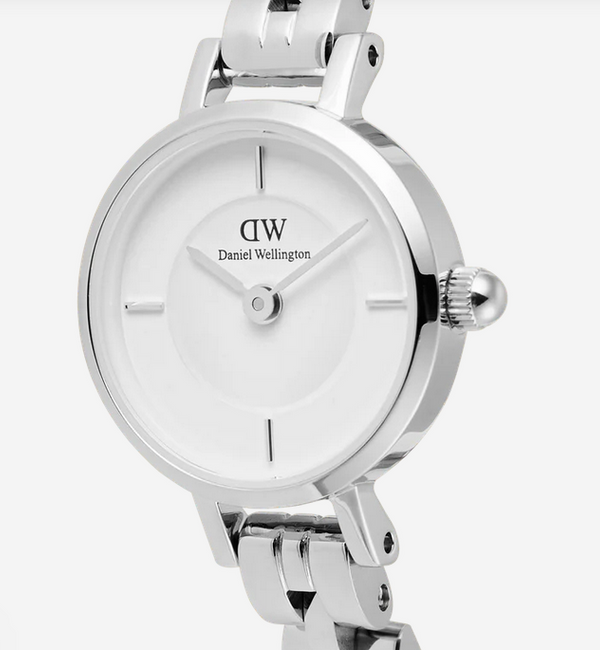 Orologio Daniel Wellington Petite Mini Arch 3-link White Silver DW00100853