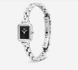 Orologio Daniel Wellington Quadro Mini Arch 3-link Onyx Sunray Silver DW00100845