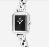 Orologio Daniel Wellington Quadro Mini Arch 3-link Onyx Sunray Silver DW00100845