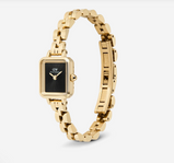 Orologio Daniel Wellington  Quadro Mini Arch 3-link Onyx Sunray Gold DW00100851