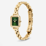 Orologio Daniel Wellington  Quadro Mini Arch 3-link Emerald Sunray Gold DW00100852
