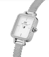 Orologio Daniel Wellington Quadro mini Lumine Bezel Silver Ref. DW00100732