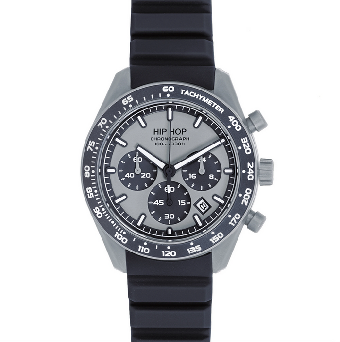 Orologio Cronografo Hip Hop Watch Graphite Black XT10 Ref. HWU1344