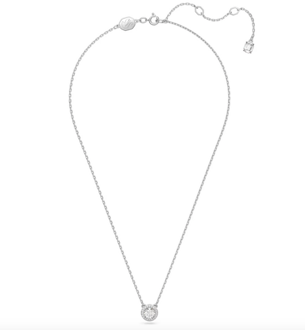 Pendente Una Angelic Taglio tondo Pavè Bianco Placcato rodio ref. 5636264