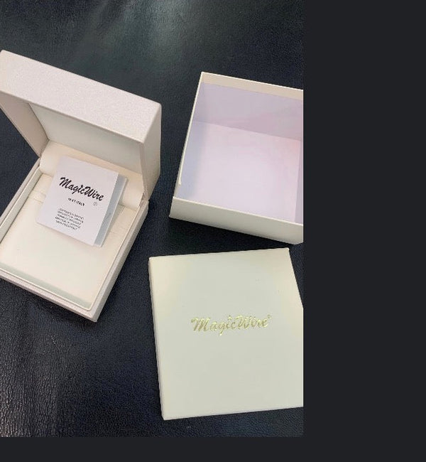 Anello a spirale Magic Wire Flower in Oro 18Kt e Diamanti Ref. Spirale 175