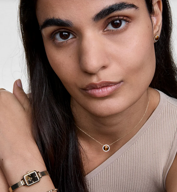 OROLOGIO DANIEL WELLINGTON Quadro Mini Reflection Gold 15,4 x 18,2 mm DW00100801