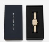 OROLOGIO DANIEL WELLINGTON Quadro Mini Reflection Gold 15,4 x 18,2 mm DW00100801