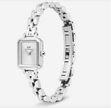 Orologio Daniel Wellington Quadro Mini Arch 3-link White Sunray Silver DW00100844
