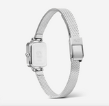 OROLOGIO DANIEL WELLINGTON Quadro Mini Reflection Silver 15,4 x 18,2 mm DW00100800