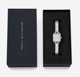 OROLOGIO DANIEL WELLINGTON Quadro Mini Reflection Silver 15,4 x 18,2 mm DW00100800