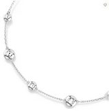 Swarovski Collana Pendente  Collana Una Angelic Taglio Round, Motivi a doppia faccia, Bianca, Placcato rodio Ref. 5732275