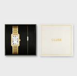 Orologio CLUSE Gift Box Belisenna Watch Steel, White & Pearl Chain Bracelet, Gold Colour  CG15001