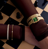 Orologio CLUSE Gracieuse Mini Watch Double Steel Forest Green Gold Colour CW15504