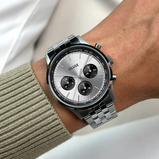 Orologio Cluse Anthéor Multifunction Watch Steel Black Silver Colour CW21007