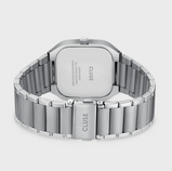 Orologio Cluse Quadrus Watch Steel Blue Silver Colour CW25701