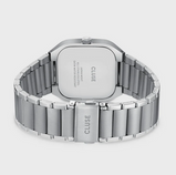 Orologio Cluse Quadrus Watch Steel Green Silver Colour CW25702