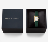 Orologio Daniel Wellington Bound Mini Black Lizard Gold White Ref. DW00100906