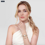 Orologio Daniel Wellington Bound Mini Evergold Bianco Bicolore Ref. DW00100928