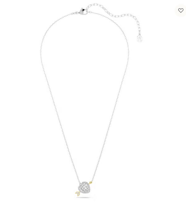 Swarovski Collana Pendente Idyllia Taglio misto Cuore con freccia Bianco Mix di finiture Ref. 5737291