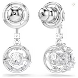 Orecchini Swarovski pendenti Constella Taglio Round,Dancing stone Bianchi Placcato rodio Ref. 5738194