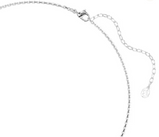 Swarovski Collana Idyllia Cuore con freccia Bianca Placcato rodio Ref. 5743411