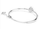 Bracciale Swarovski  Braccialetto  rigido Constella Taglio Round Dancing stone Bianco Placcato rodio Ref. 5743523