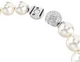 Bracciale Swarovski  Braccialetto Matrix Crystal Pearl Bianco Placcato rodio Ref.5747747