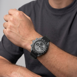Orologio Cronografo Hip Hop Watch Graphite Black XT10 Ref. HWU1344