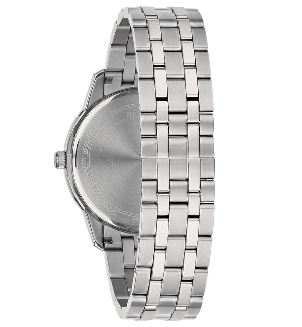 Orologio Bulova Uomo Sutton Classic Quarzo Silver Ref. 96B342
