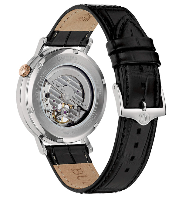 Orologio Uomo Bulova Automatico Aerojet Automatic Open Heart Ref. 98A289