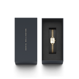 OROLOGIO DANIEL WELLINGTON QUADRO MINI EVERGOLD GOLD CHAMPAGNE 15,4 x 18,2 mm DW00100656