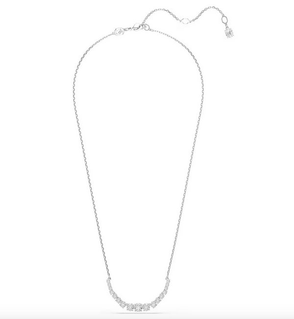 Collana Matrix Sfumatura di tagli Round, Bianca, Placcato rodio ref. 5705396