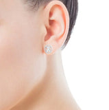 Orecchini Tous mini onix argento donna 712323620