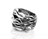 Anello Argento Mikò Collezione "Onde" Ref. A37