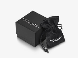 Anello a fascia intrecciata Thomas Sabo con Diamanti