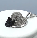 Collana con pendente Chapeau in Argento C002