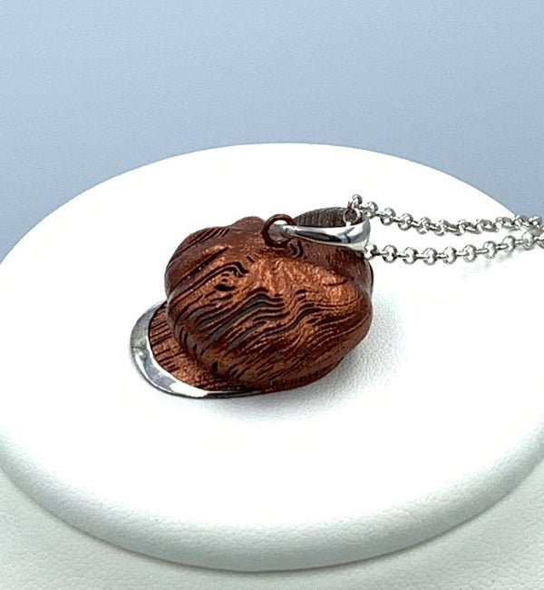 Collana con pendente Chapeau in Argento C018