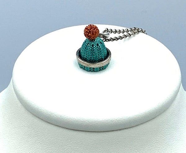 Collana con cappello pendente Chapeau in Argento C034