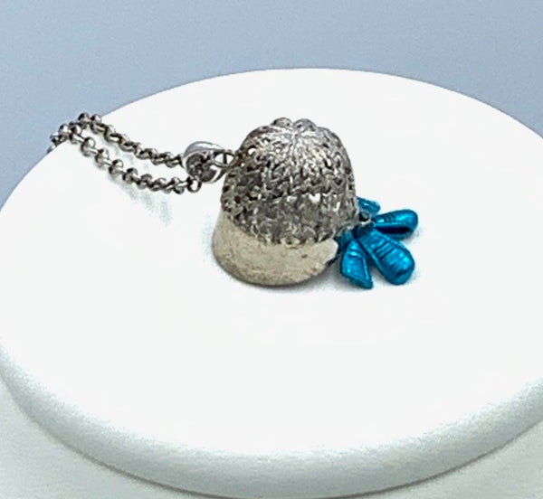 Collana con cappello pendente Chapeau in Argento C024