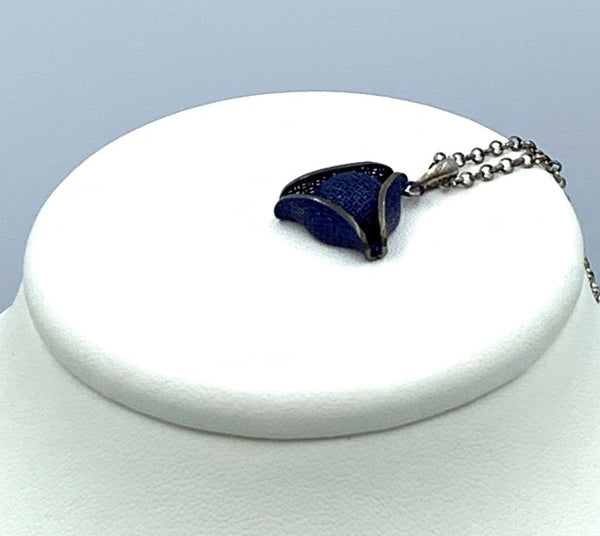 Collana con cappello pendente Chapeau in Argento C032