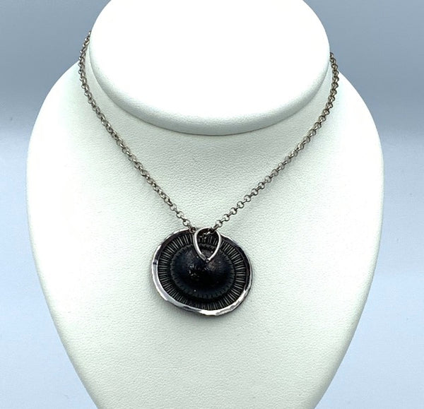 Collana con pendente Chapeau in Argento C020