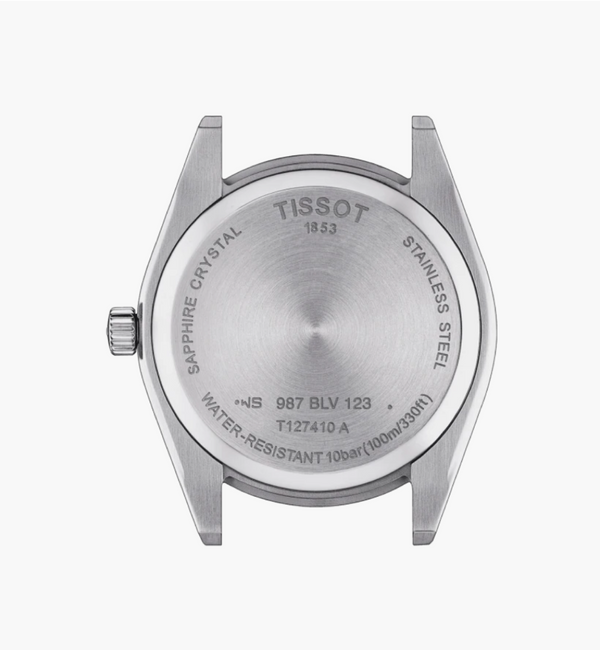 Orologio TISSOT Gentleman Argento Quarzo T127.410.11.031.00